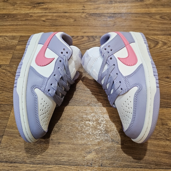 Nike Dunk Low Indigo Haze Coral Chalk Pink Purple - Picture 3 of 9